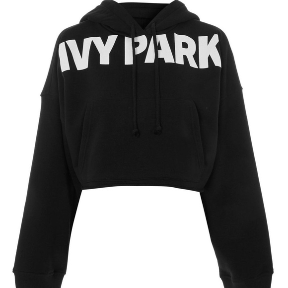 ✨SOLD✨ Cropped Logo Hoodie by Ivy Park - Picture 2 of 2